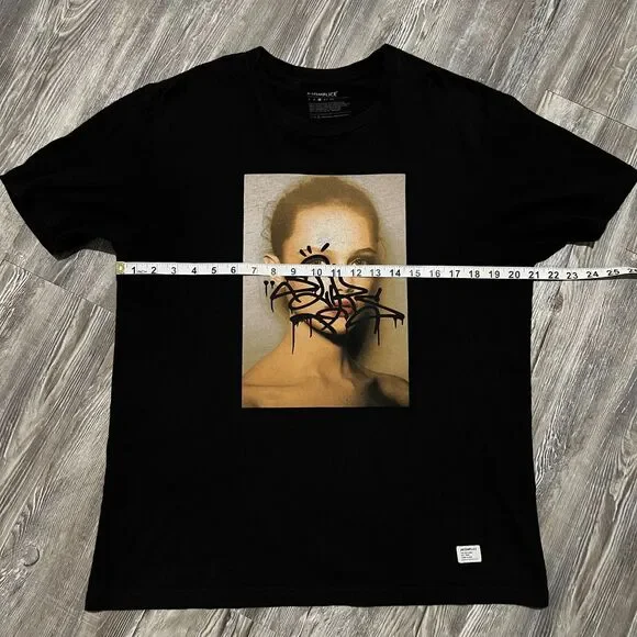 RARE Akomplice 3rd Eye Open Black Shirt L - Picture 7 of 8